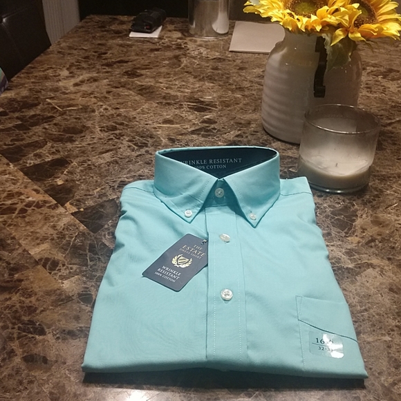 sea green formal shirt
